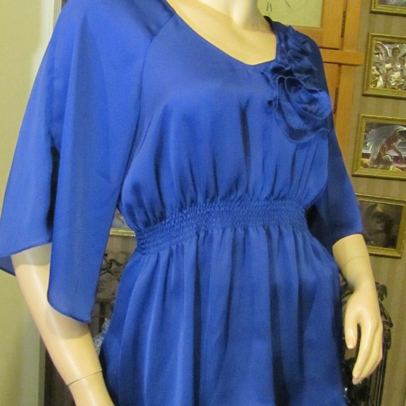 Willi Smith Royal Blue Top size M - Picture 3 of 8